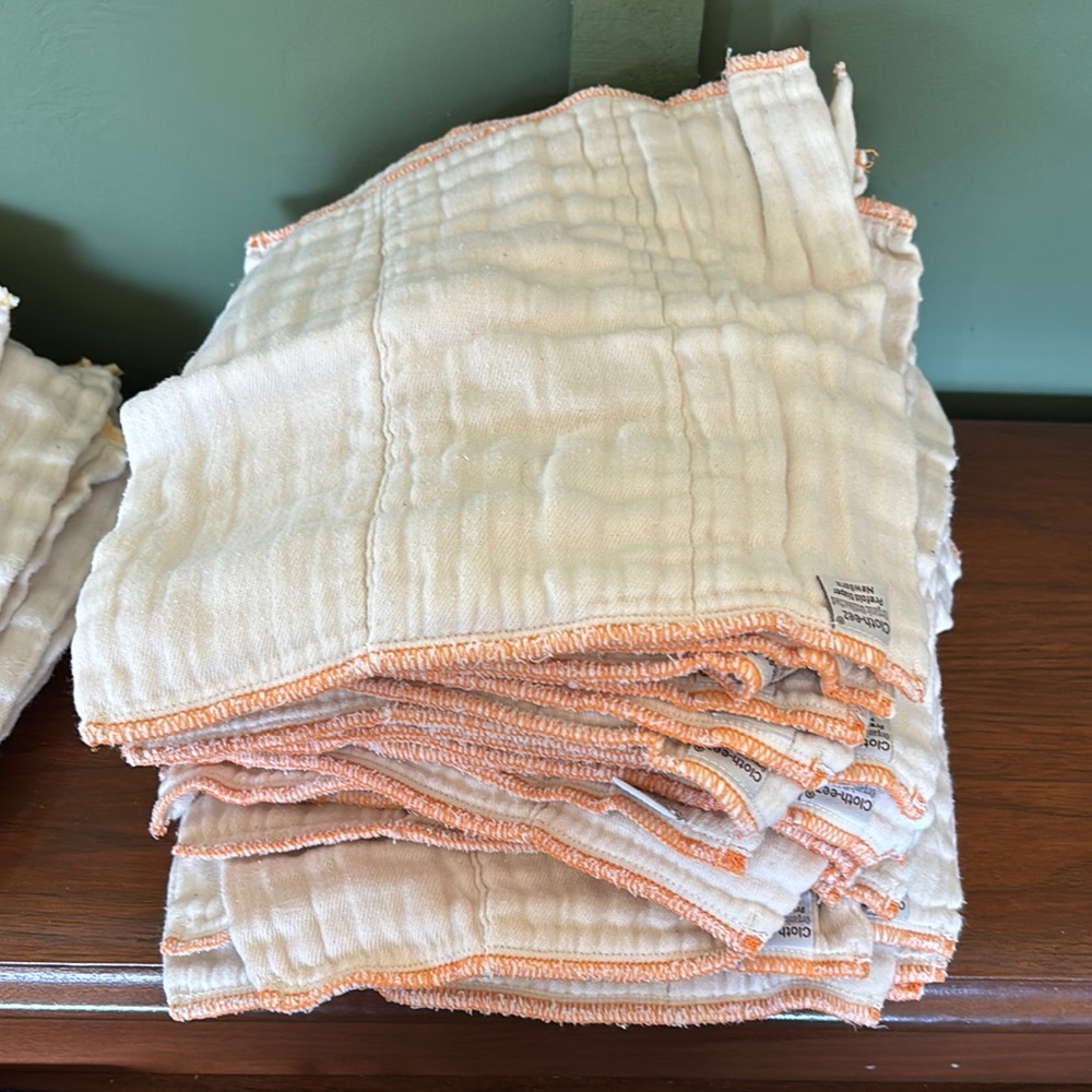 Cloth-eez Organic Cotton Prefold Diapers